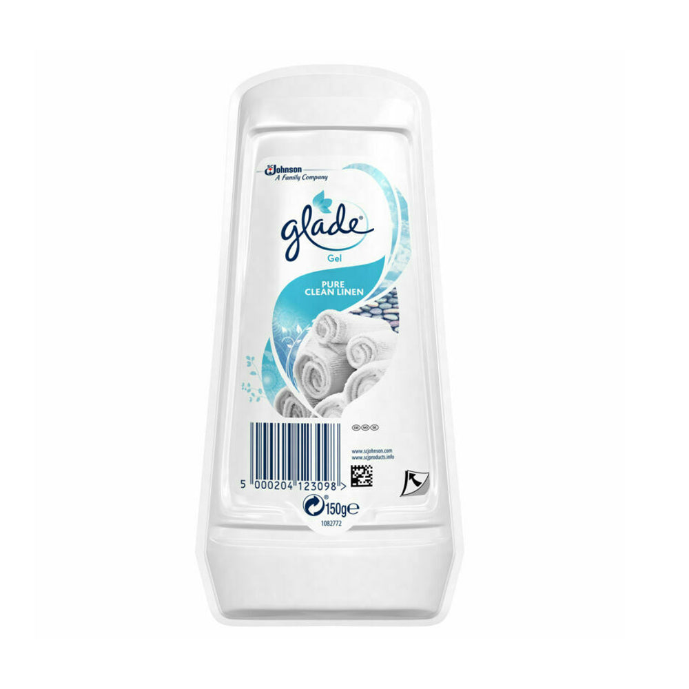 Glade-Gel-Air-Freshener-Clean-Linen-150g Glade-Gel-Air-Freshener-Clean-Linen-150g